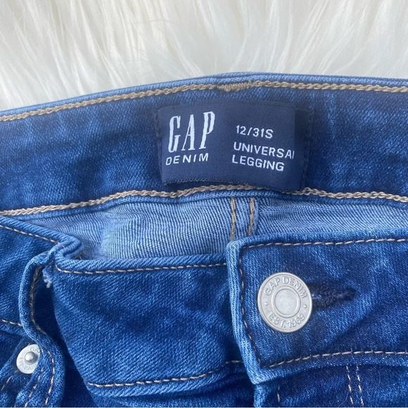 Gap universal legging dark wash jean - Picture 2 of 4
